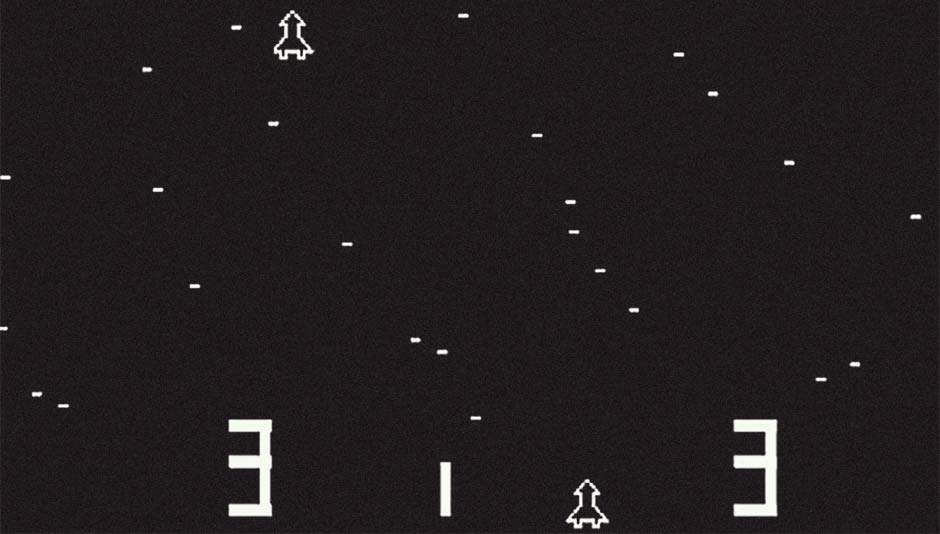 Space Race, un jeu d'arcade Atari de 1973